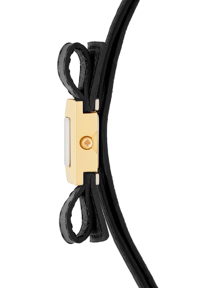 Kate Spade,black kenmare double wrap watch,watches,