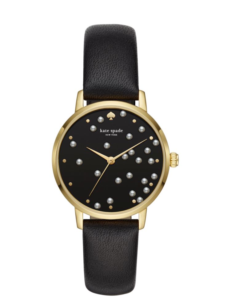 Kate Spade,metro gold tone watch,