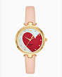 Holland Heart Vachetta Leather Watch, , Product