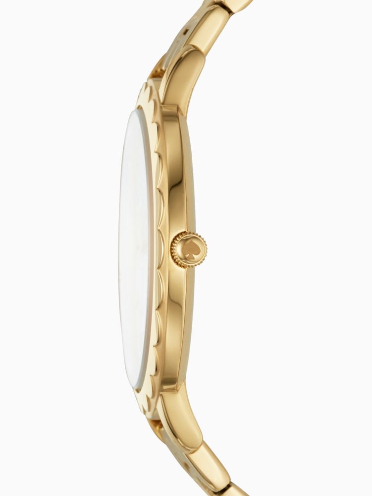 Morningside Scallop Gold Tone Bracelet Watch Kate Spade New York