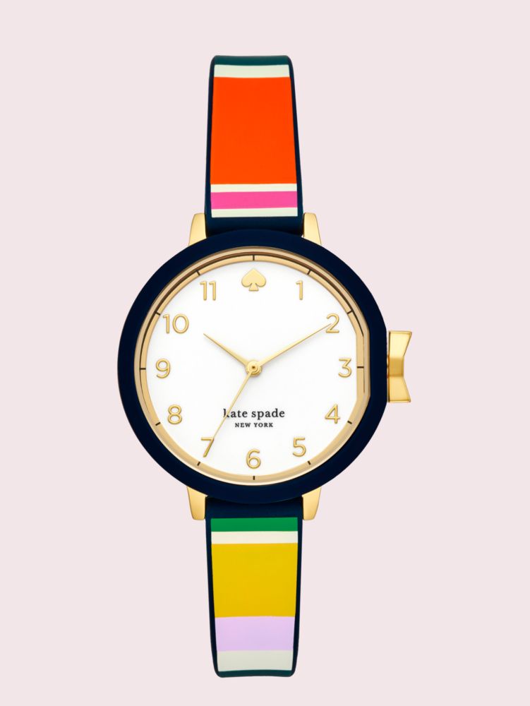 Kate spade park row watch silicone best sale