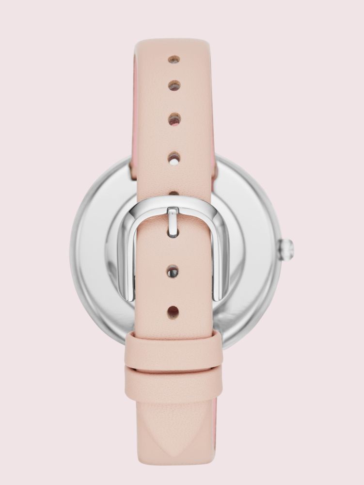 Metro Spademals Gentle Panda Leather Watch, VCHTTA/RG, Product