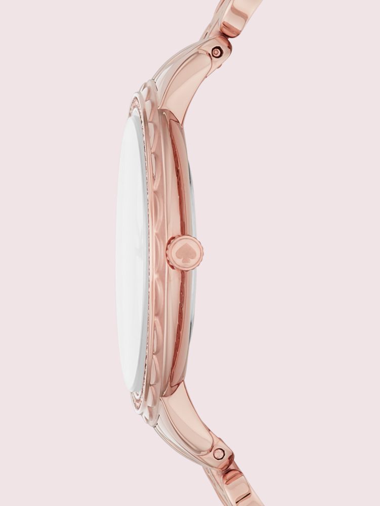 Morningside Scallop Rose Gold-tone Stainless Steel Watch, , Product