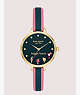 Kate Spade,metro happy hour watch,watches,Blue