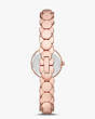 Kate Spade,monroe scallop bracelet watch,bracelets,Rose Gold