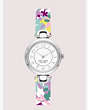 Kate Spade,rainey park white/lilac floral reversible watch,watches,