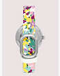 Kate Spade,rainey park white/lilac floral reversible watch,watches,