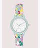 Kate Spade,morningside scallop multicolored silicone watch,Multi