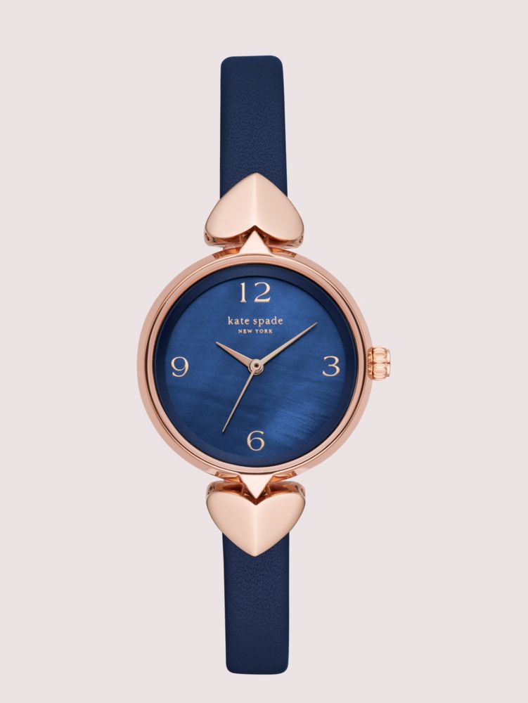 Hollis Leather Watch Kate Spade New York