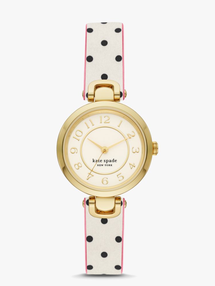 Kate Spade,Rainey Park Dot Reversible Watch,