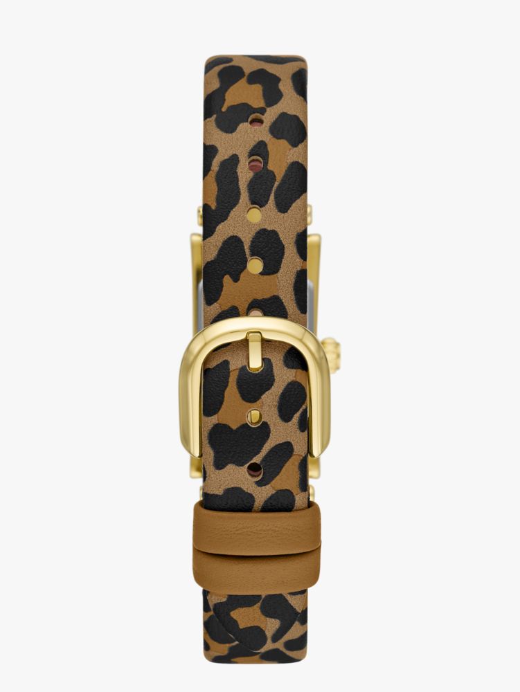 Brookville Leopard Leather Watch, , Product