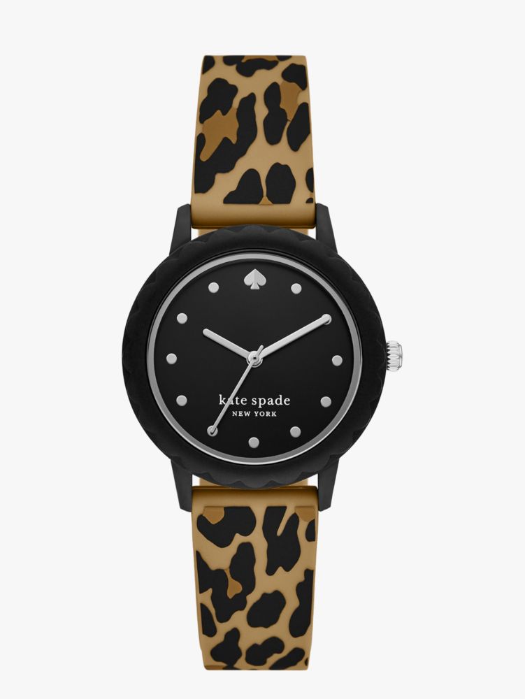 Kate spade shop leopard watch