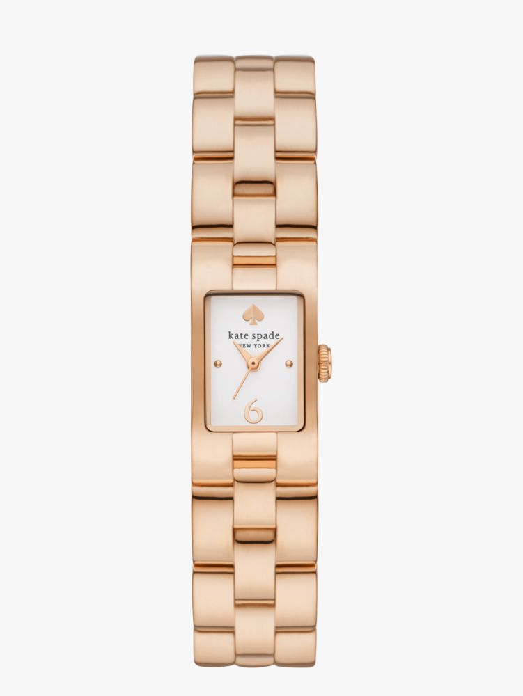 Brookville Rose Gold Tone Stainless Steel Watch | Kate Spade New York