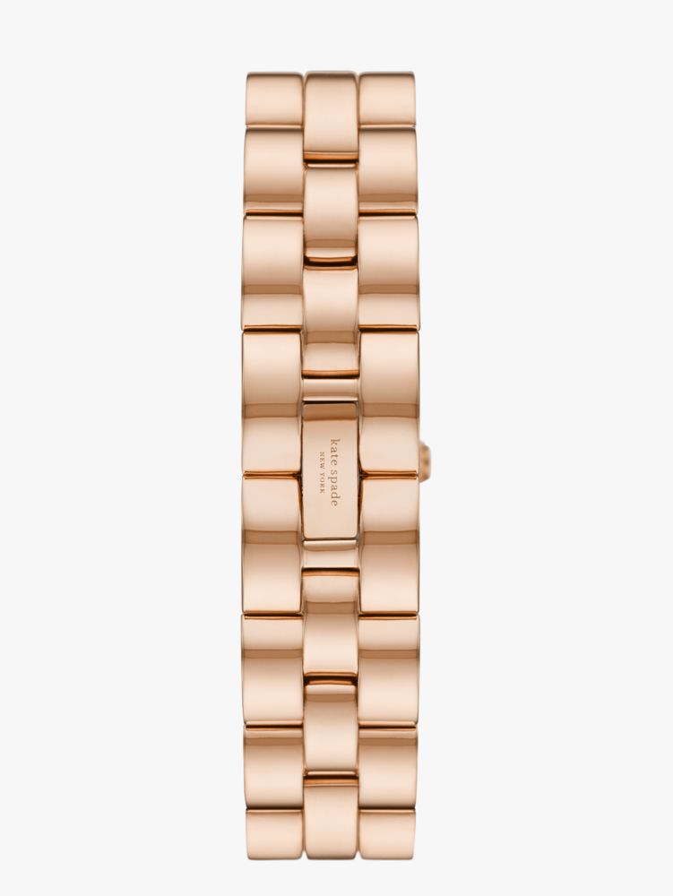 Brookville Rose Gold Tone Stainless Steel Watch | Kate Spade New York