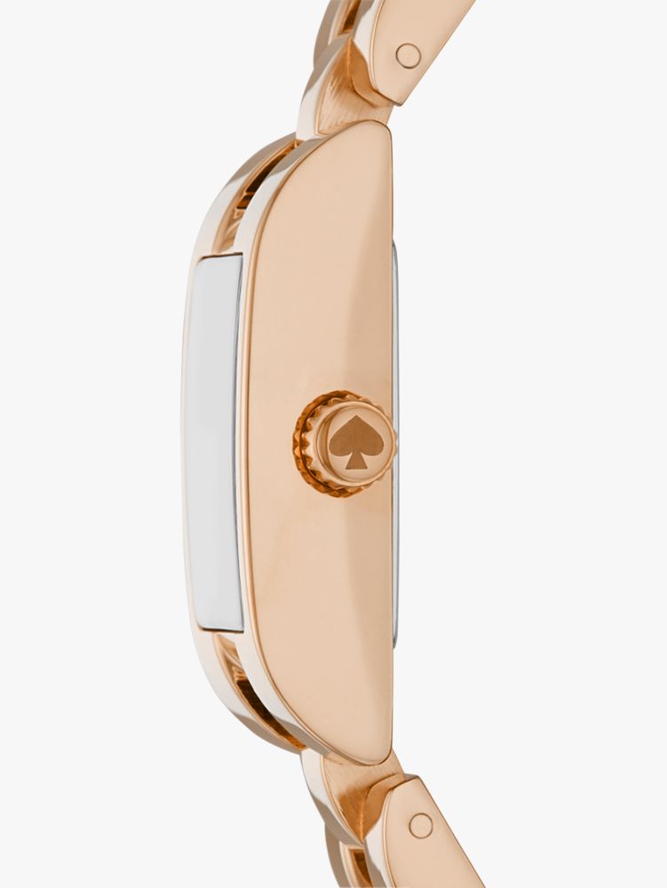 Kate Spade,Brookville Rose-Gold-Tone Stainless Steel Watch,