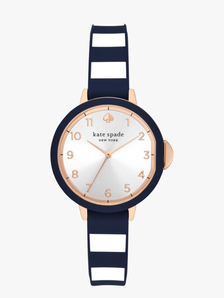 Park Row Stripe Silicone Watch Kate Spade DE