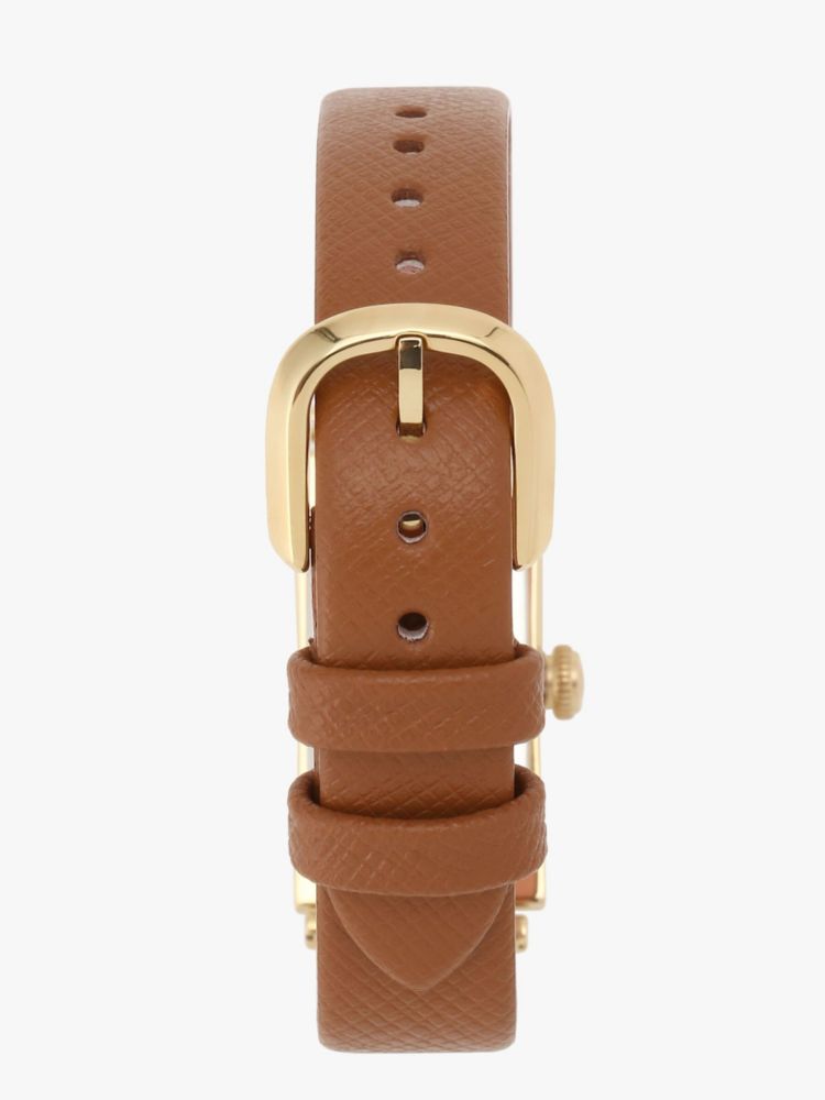 Brookville Brown Leather Watch | Kate Spade New York