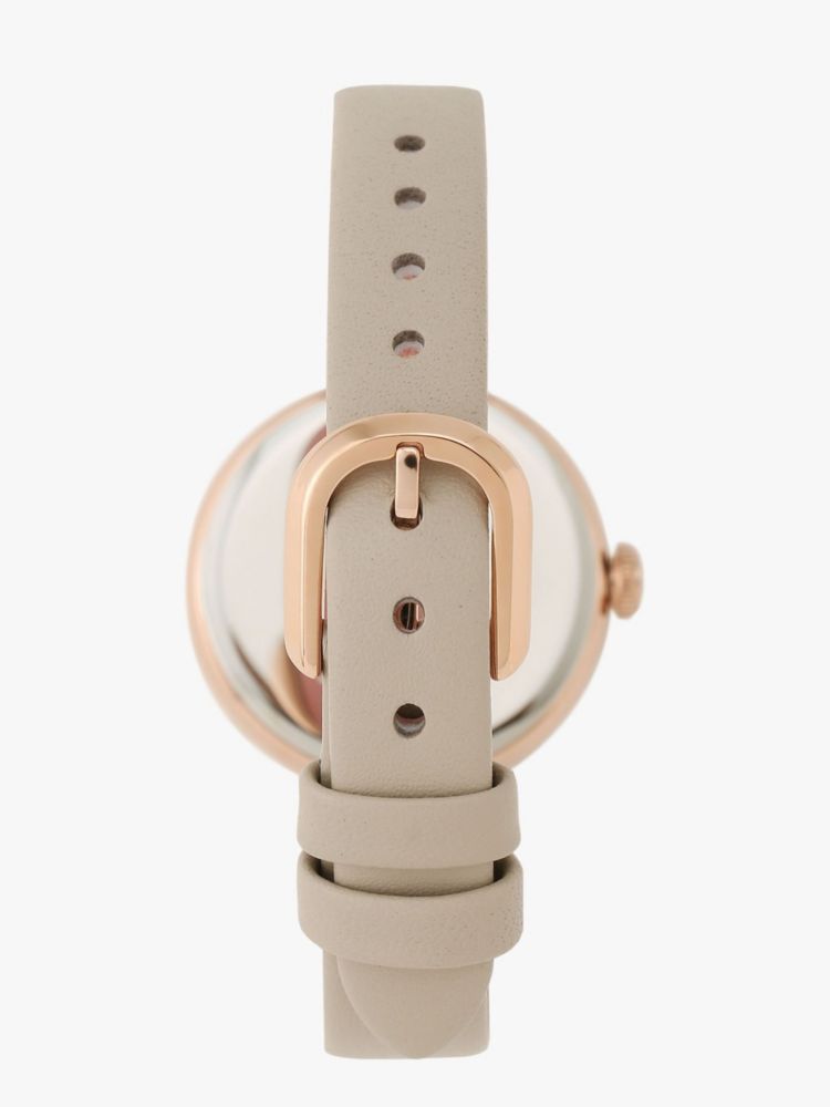 ホランド スリー ハンド グレイ レザー ウォッチ, , Product