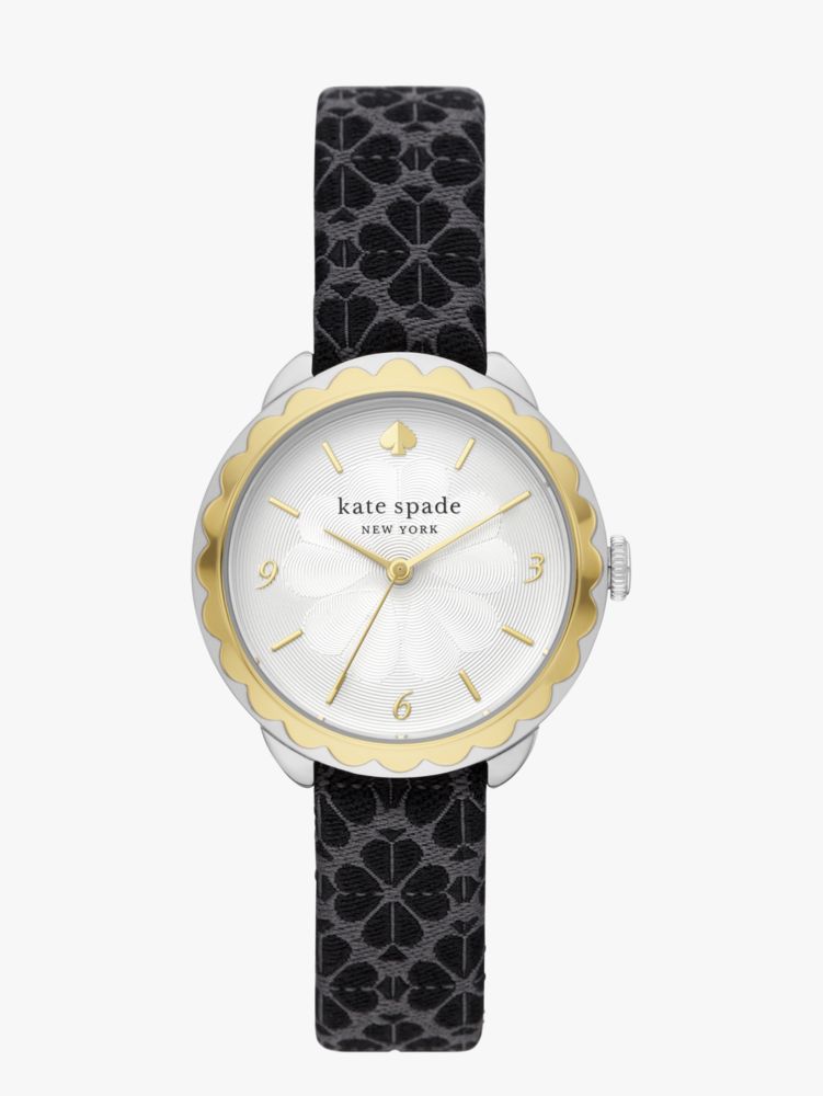 Morningside Spade Flower Jacquard Watch | Kate Spade New York