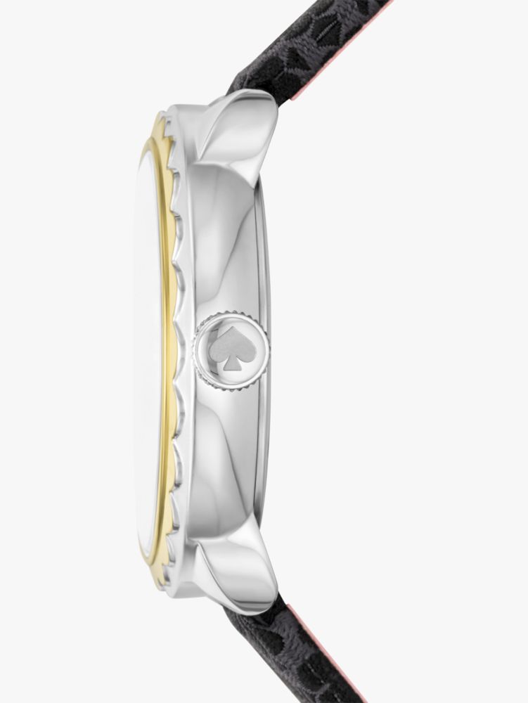 Kate Spade,Morningside Spade Flower Jacquard Watch,