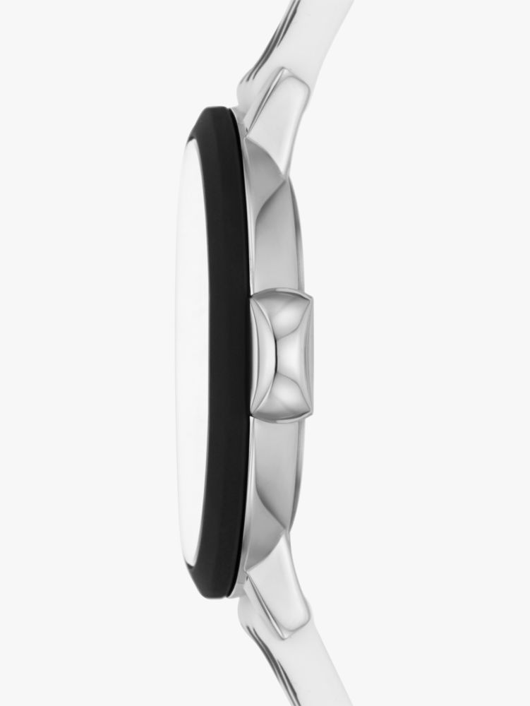 Kate Spade,Park Row Zebra Silicone Watch,
