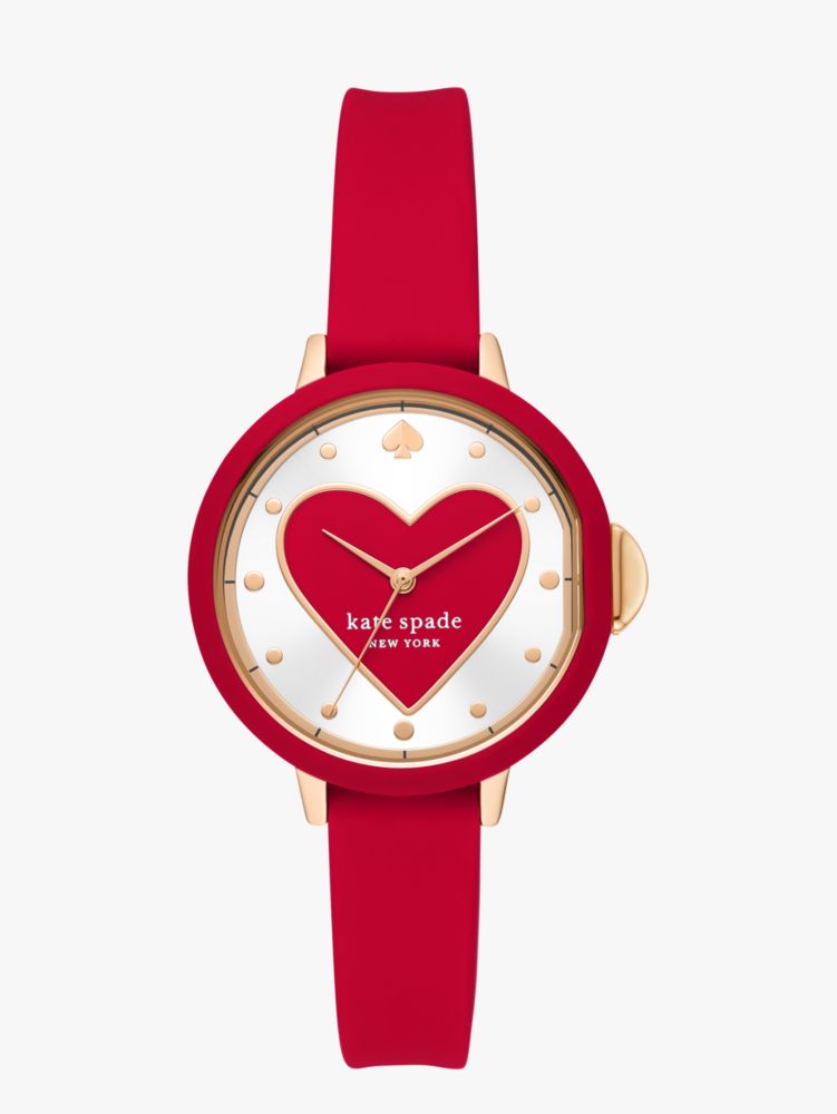 Kate spade park shop row watch silicone