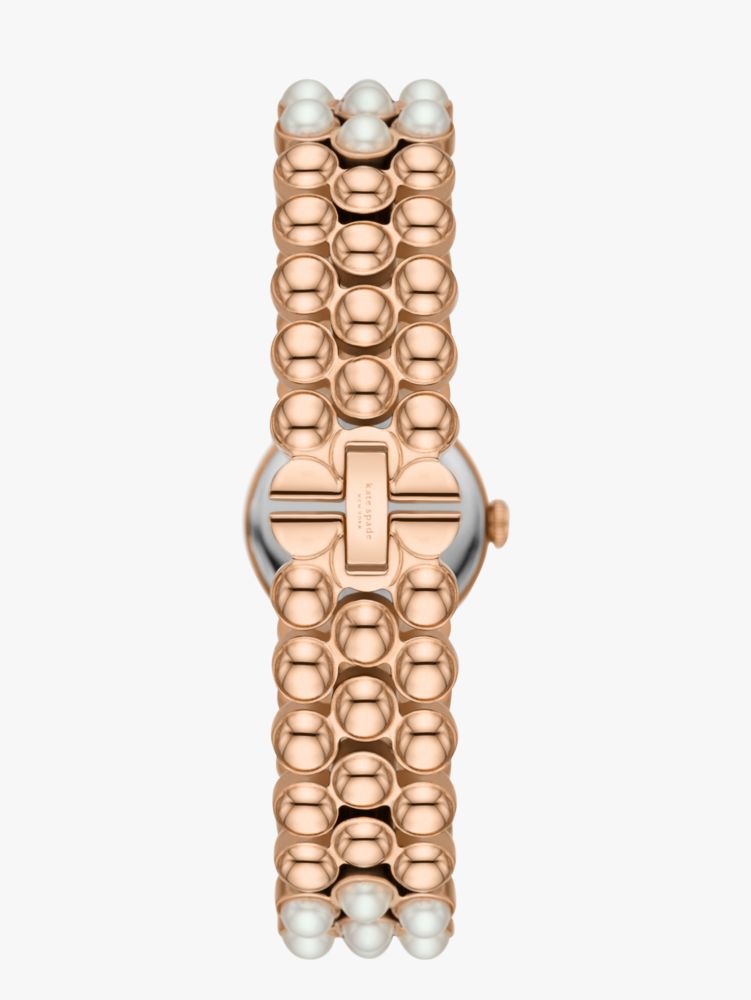 Kate Spade,Monroe Trio Pearl Bracelet Watch,