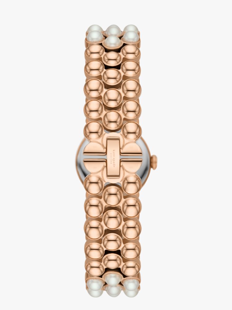 Monroe Trio Pearl Bracelet Watch