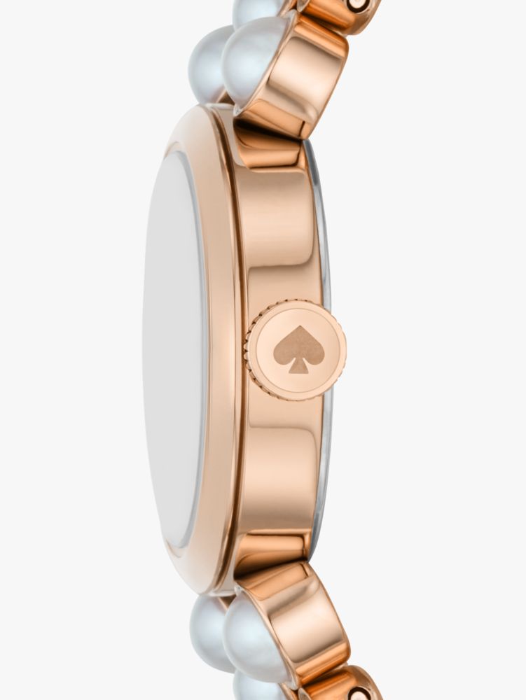 Kate Spade,Monroe Trio Pearl Bracelet Watch,