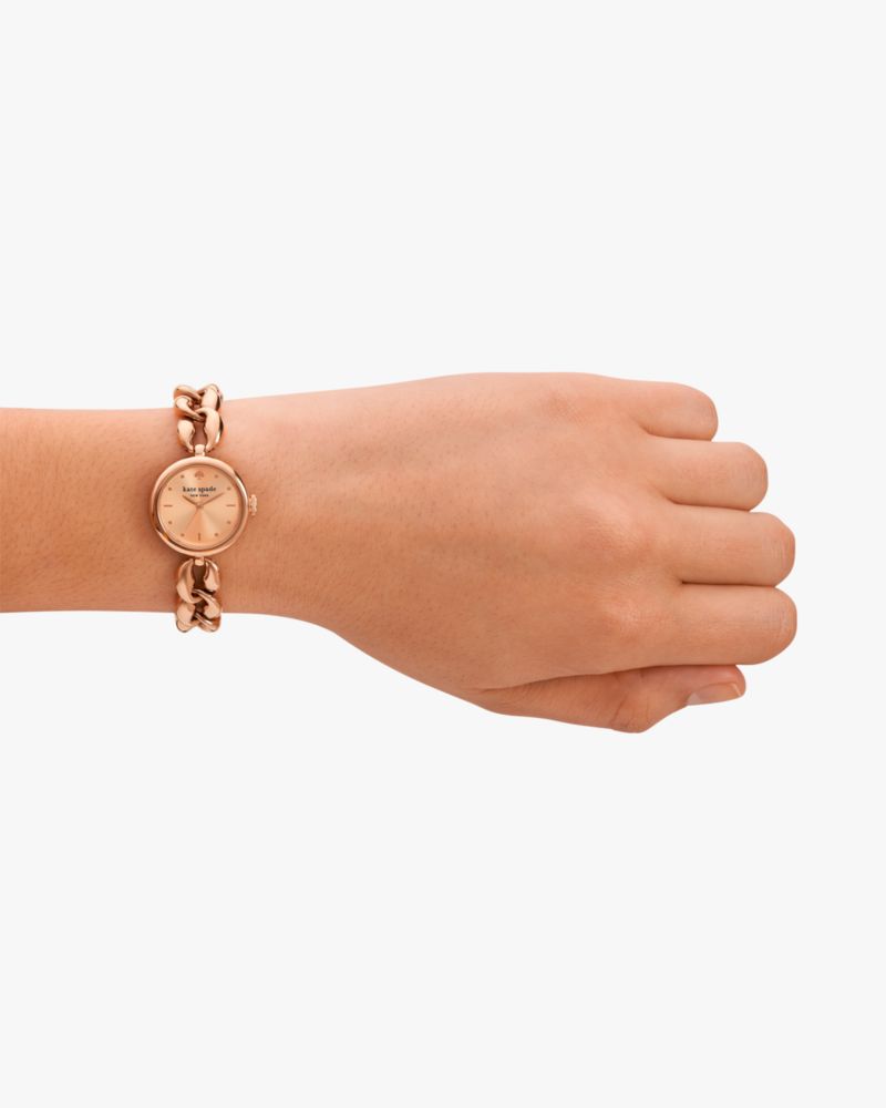 Monroe Rose Gold Tone Stainless Steel Bracelet Watch | Kate Spade