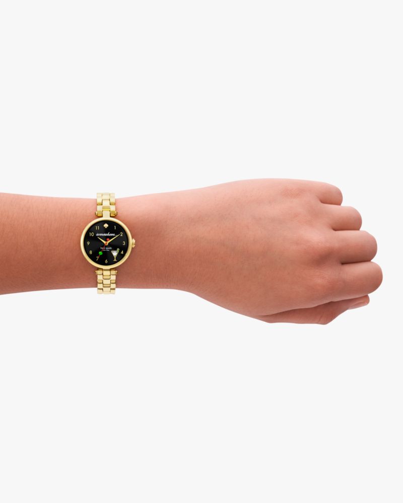 Kate Spade Holland Gold-tone Stainless Steel Watch. 5