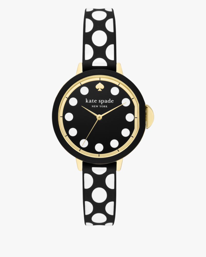 Park Row Dot Silicone Watch