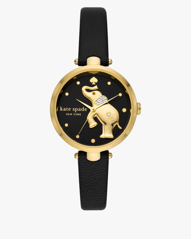 ケイトスペード腕時計　モーニングサイド レザーウォッチアンドトップリングセット