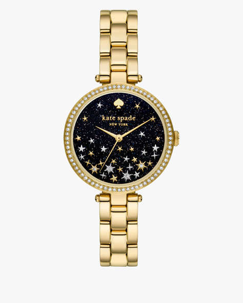 Kate Spade,Holland Gold-tone Stainless Steel Watch,Gold
