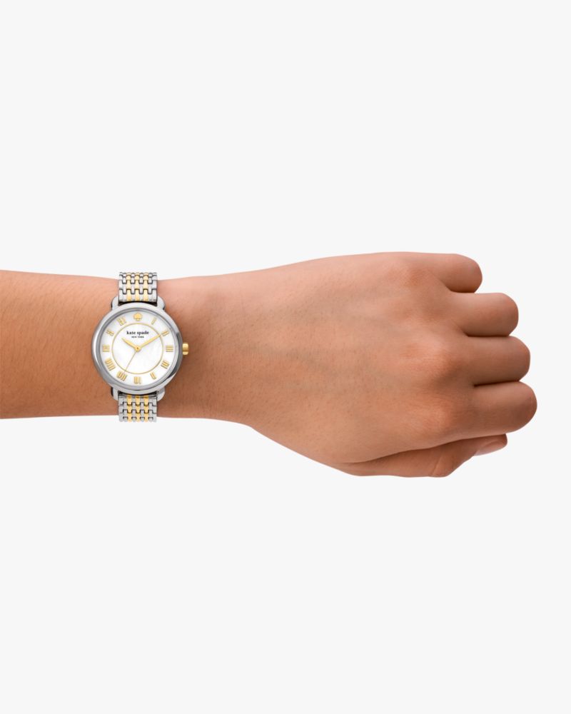 Lily Avenue Two Tone Stainless Steel Watch | Kate Spade New York