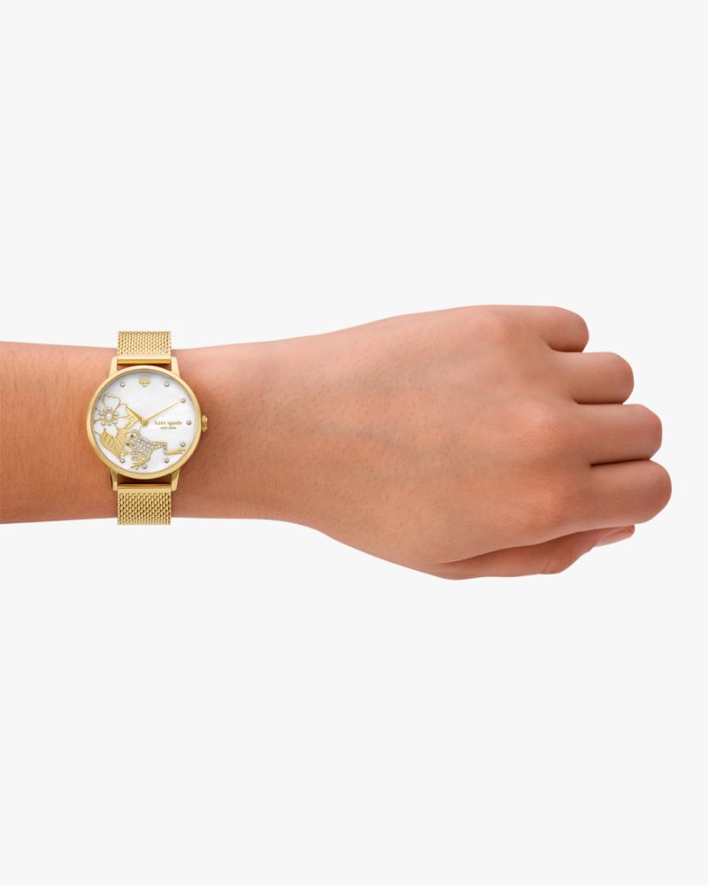 Metro Gold-tone Stainless Steel Watch