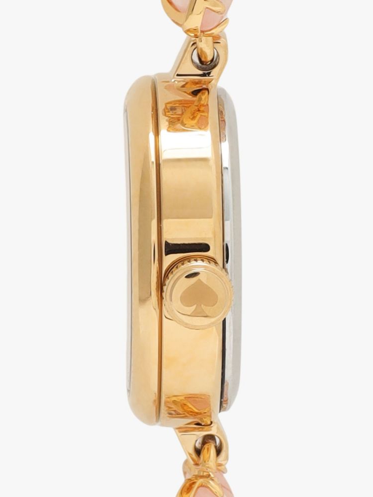 Kate Spade,モンロー ゴールドトーン ステンレススチール ウォッチ,時計,ピンク