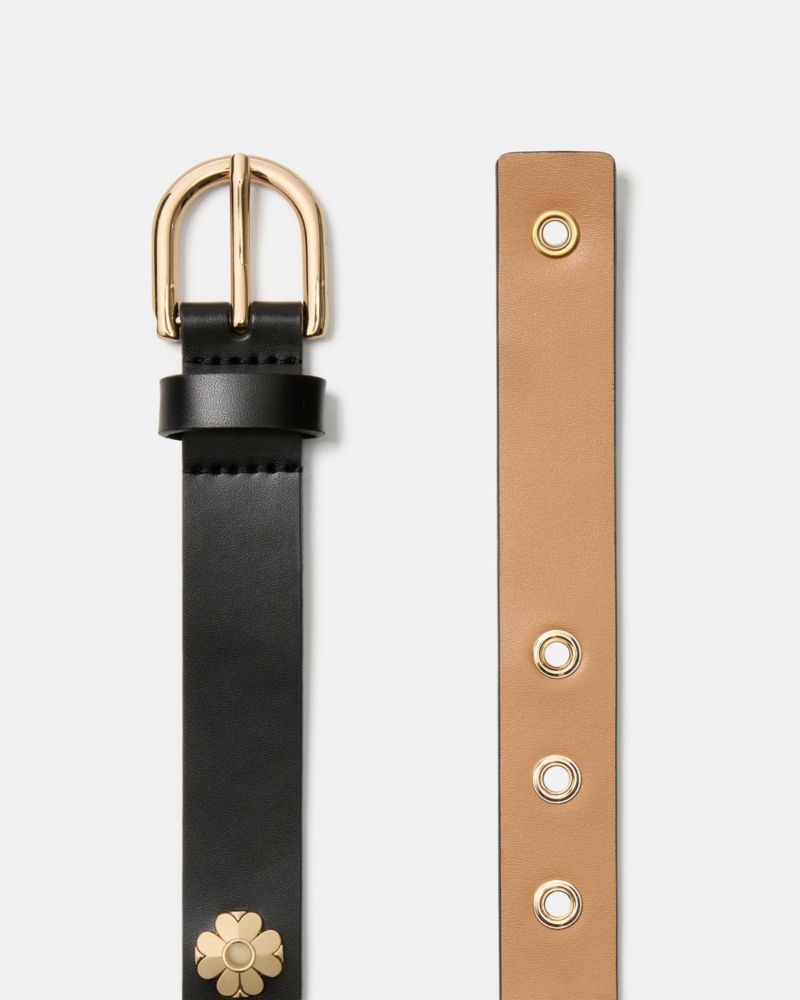Kate Spade,Spade Flower Eyelet Belt,