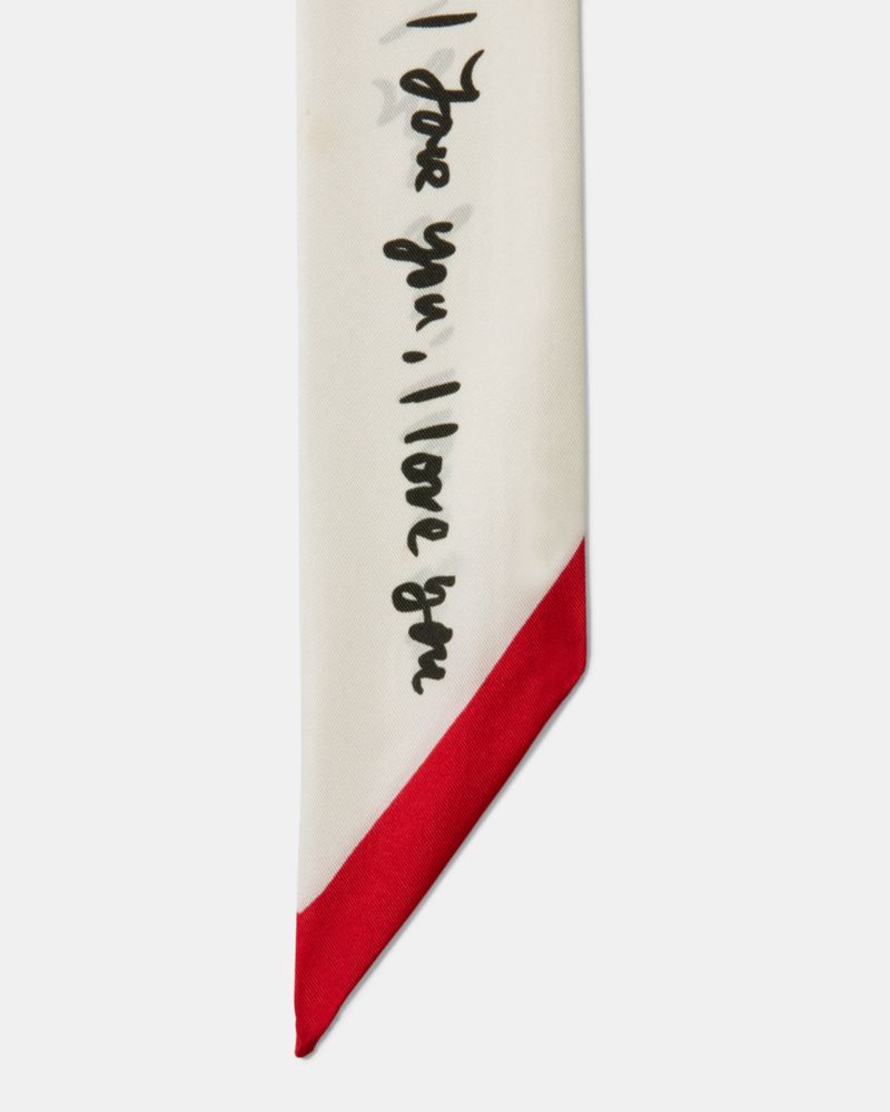 Kate Spade,I Love You Silk Skinny,