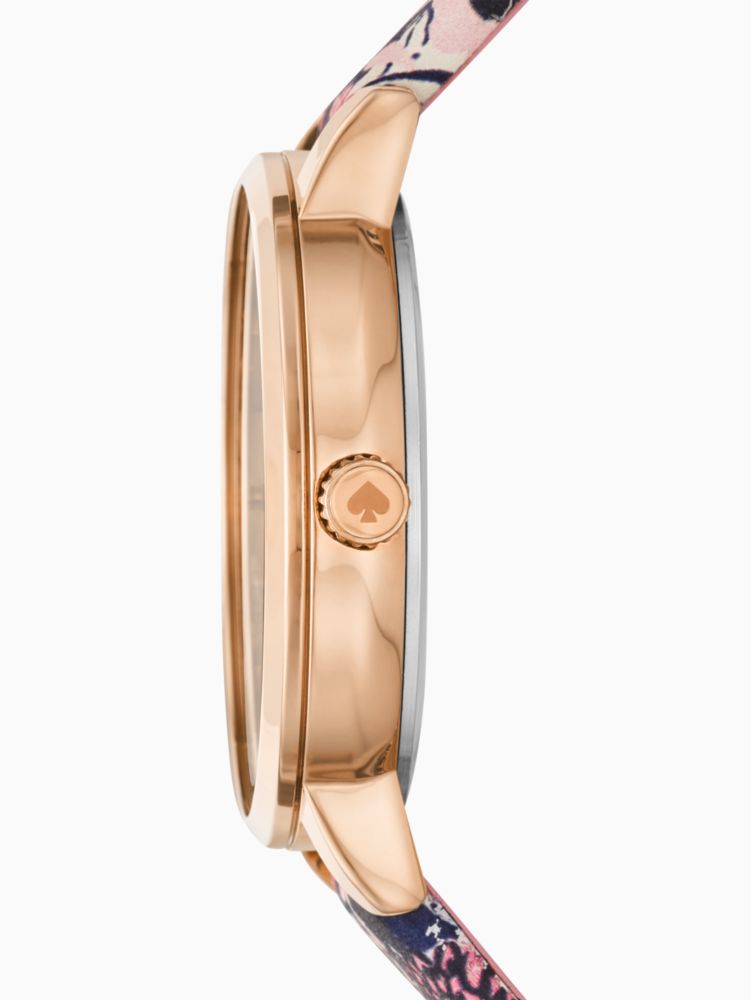 Kate Spade,Floral Metro Watch,Multi Color