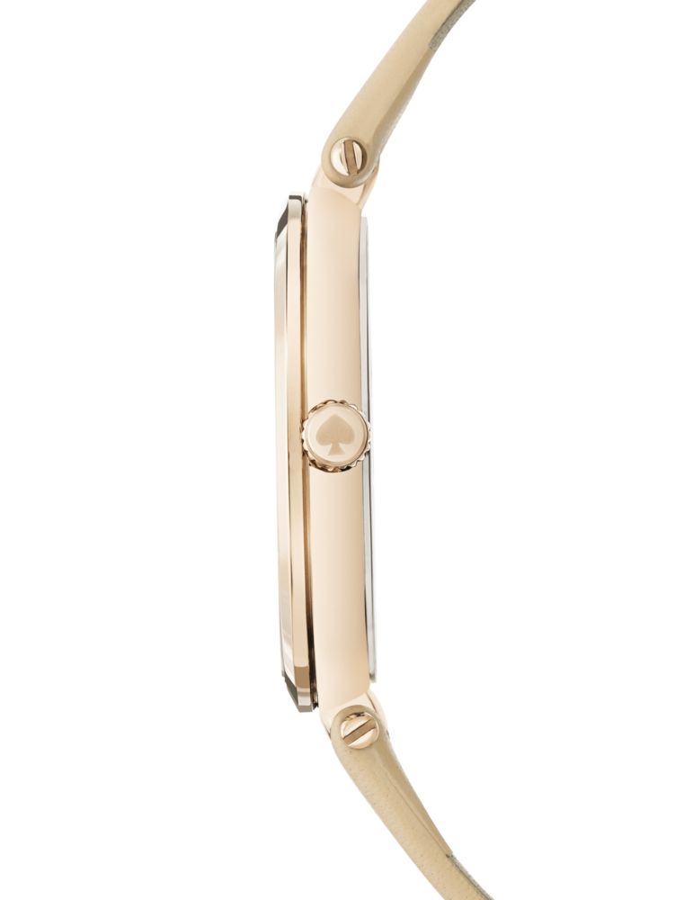 Kate Spade,Vachetta And Rose Gold Holland,