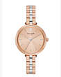 Kate Spade,holland skinny bracelet watch,watches,Rose Gold