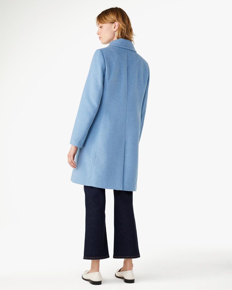 Kate spade wool on sale coat with bow