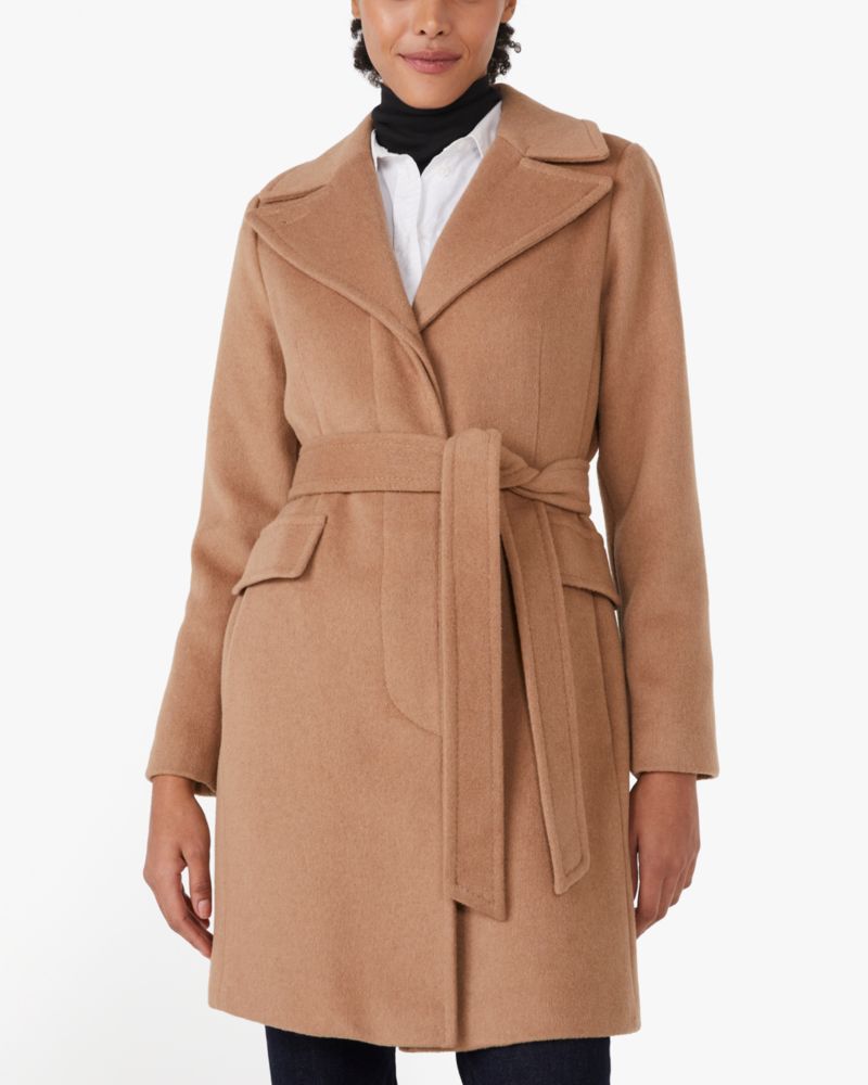 Kate spade new cheap york belted trench coat