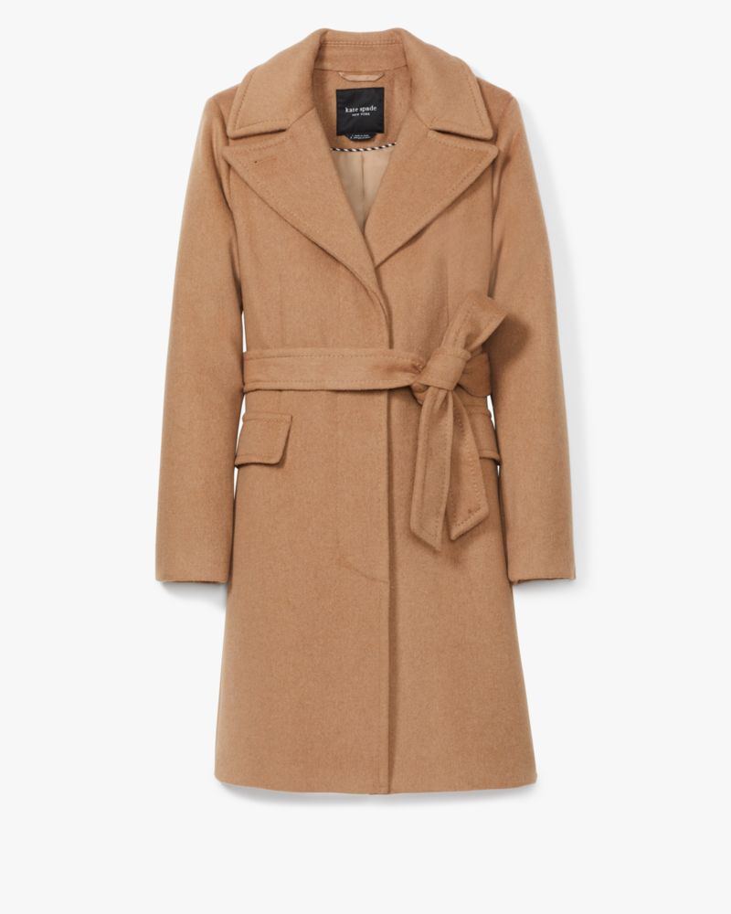 Kate spade belted best sale trench coat