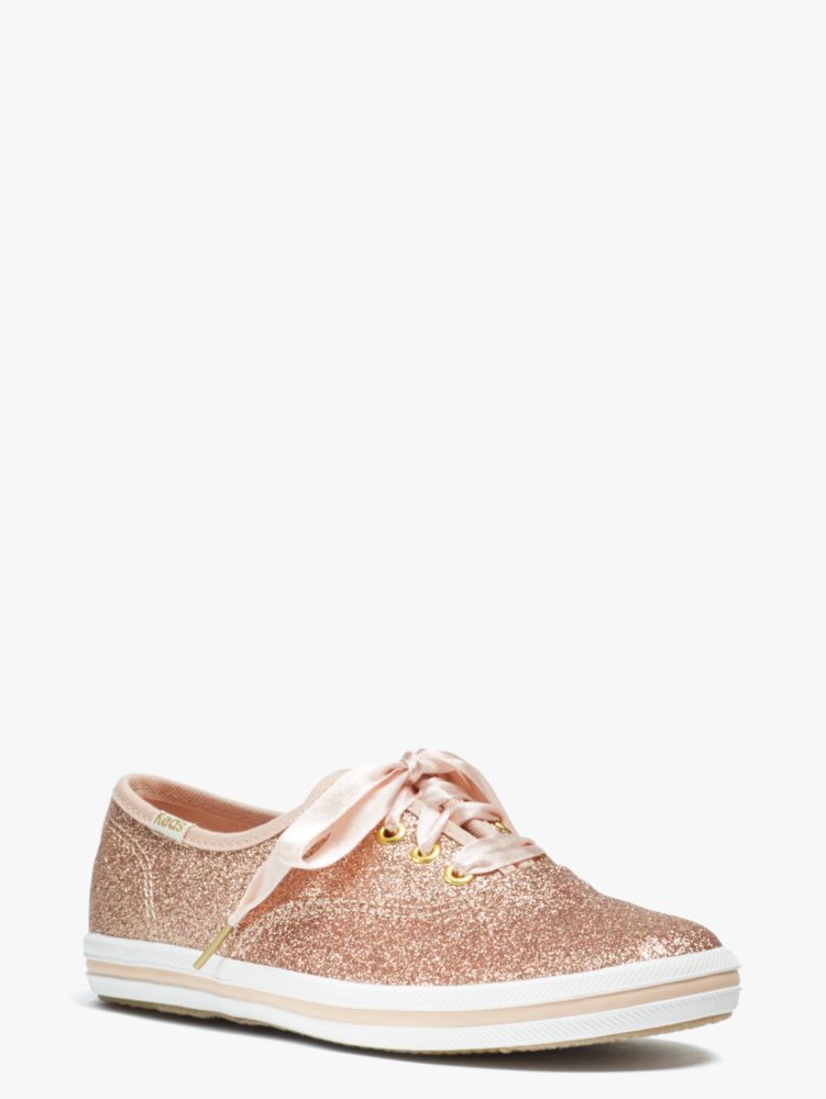 Women's keds x kate spade new york champion metallic shop kid suede