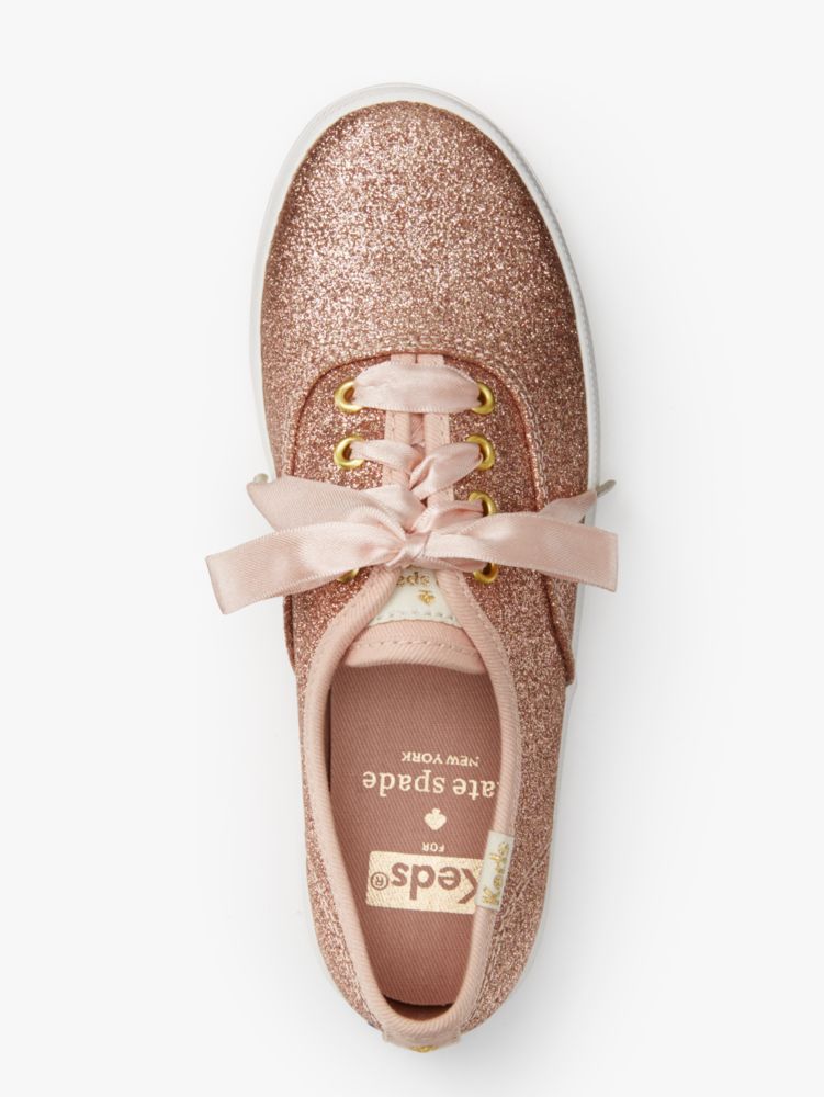 Kate Spade,Keds Kids X Kate Spade New York Champion Glitter Youth Sneakers ,