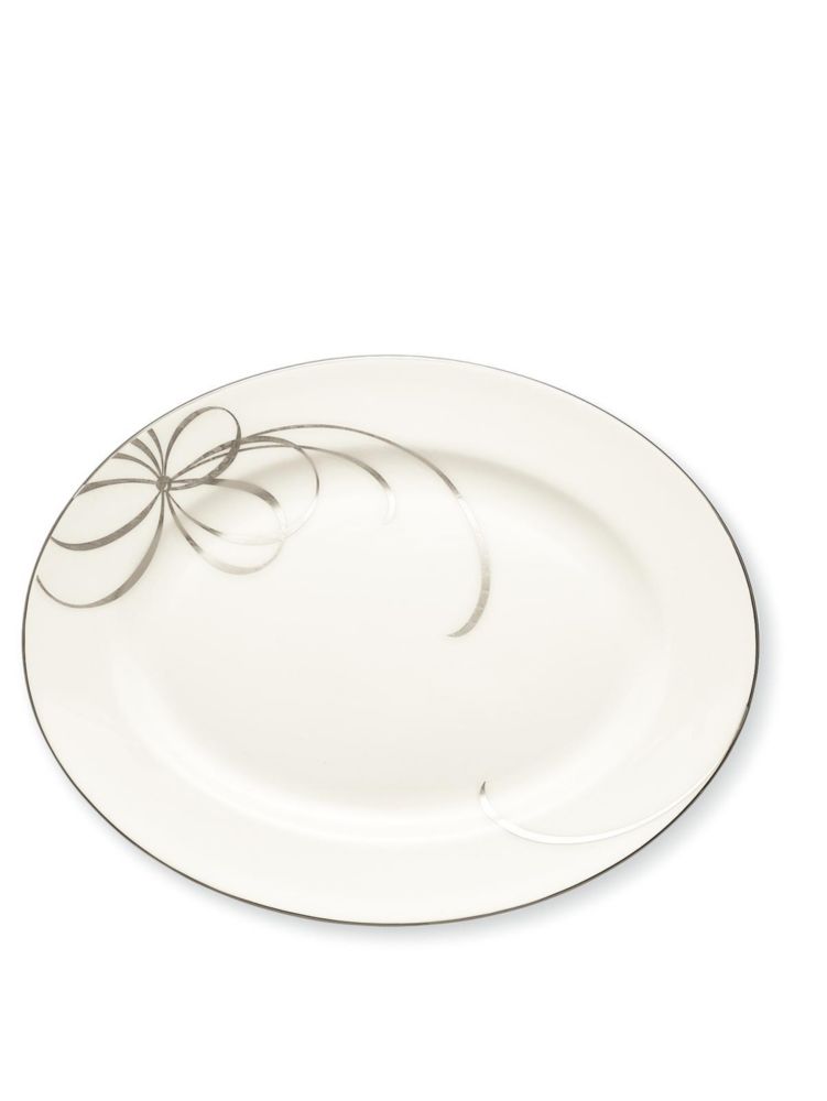 13' Belle Boulevard Oval Platter, , Product