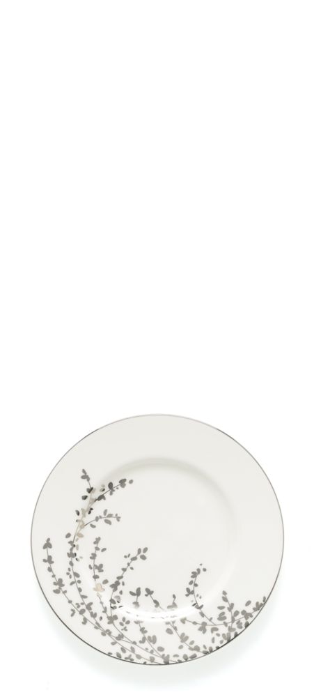 Kate Spade,gardner street accent plate,Parchment