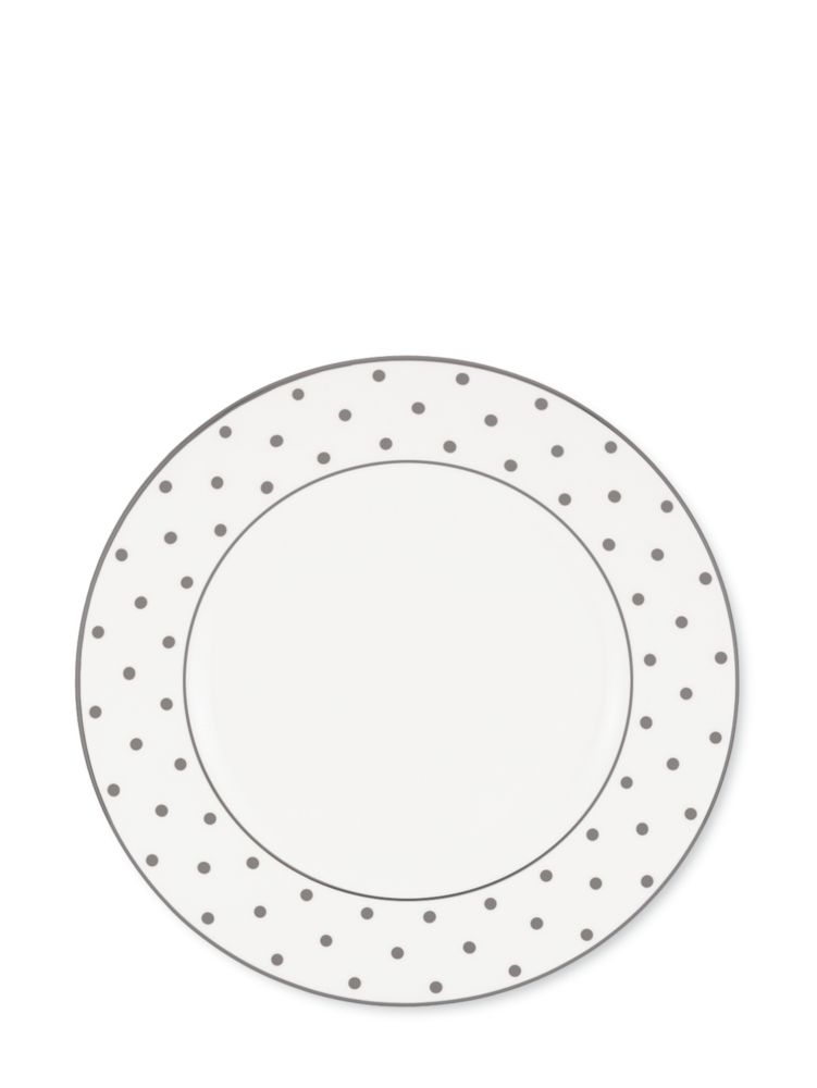 Kate Spade,Larabee Road Platinum Dinner Plate,